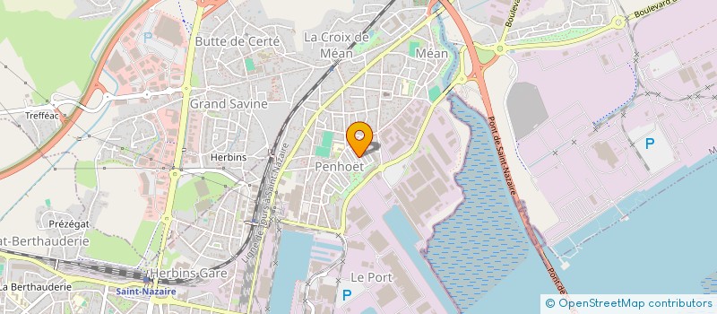 localisation de l'entreprise MADAME CHAIMAE NAJHI  SAINT-NAZAIRE