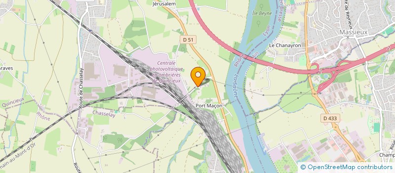 localisation de l'entreprise MADAME CHAINA BEGNA  QUINCIEUX