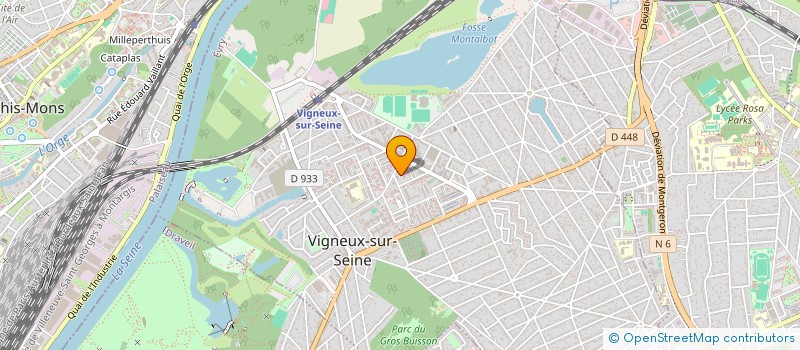localisation de l'entreprise MADAME CHAINA MALEAMA à VIGNEUX-SUR-SEINE