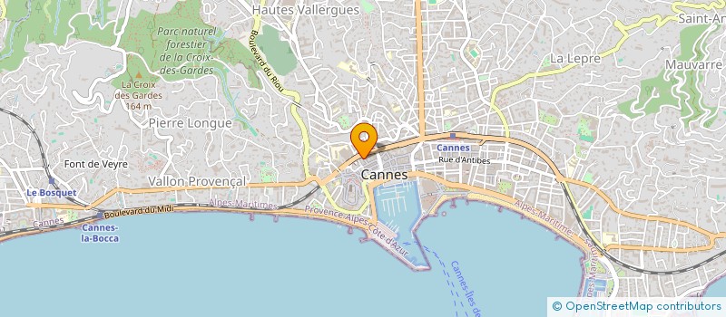 localisation de l'entreprise MADAME CHAINA PAJANIANDY à CANNES