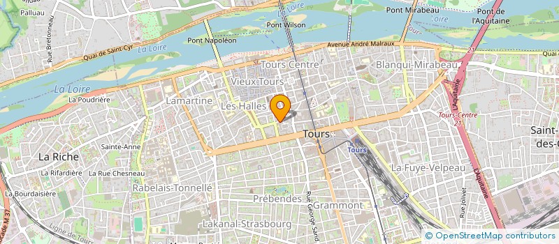 localisation de l'entreprise MADAME CHAINESSE FOURCROY à QUIMPER