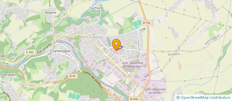 localisation de l'entreprise MADAME CHAINEZ BOUTLILIS  PONT-EVEQUE