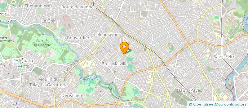 localisation de l'entreprise MADAME CHAINEZE D'ALMEIDA  NANTES