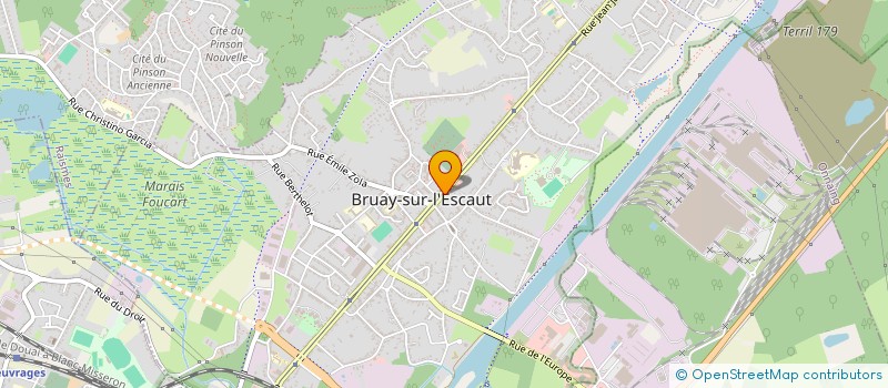 localisation de l'entreprise MADAME CHAINEZE DUMONT  ROQUEBRUNE-SUR-ARGENS