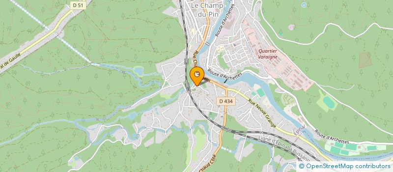 localisation de l'entreprise MADAME CHAINEZE HADRI  EPINAL