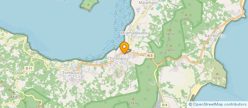 localisation de l'entreprise MADAME CHAKA FAZATI  BOUENI