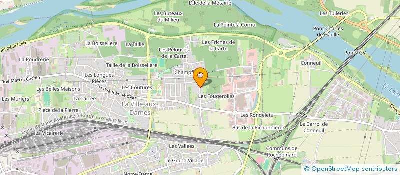 localisation de l'entreprise MADAME CHAKE MARIANNE  LA VILLE-AUX-DAMES