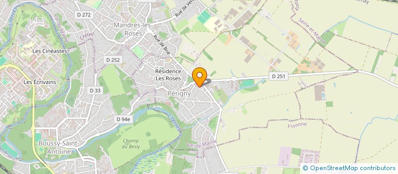 localisation de l'entreprise MADAME CHALINE FLEURET  PERIGNY