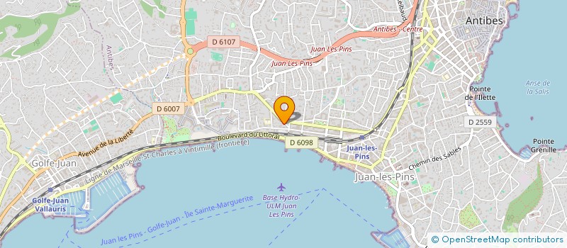 localisation de l'entreprise MADAME CHALUAY KHEMPET à ANTIBES