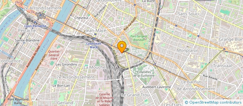 localisation de l'entreprise MADAME CHAMA ZAROUALI  LYON