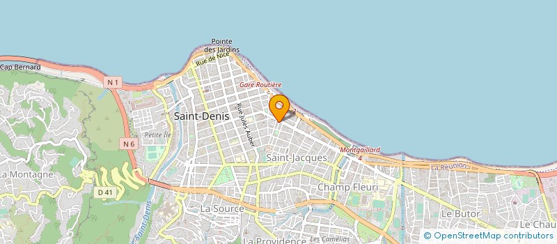 localisation de l'entreprise MADAME CHAMIMA ASVAT  SAINT-DENIS