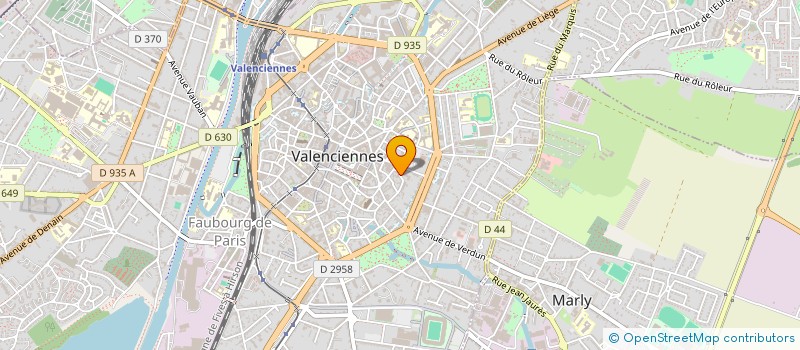 localisation de l'entreprise MADAME CHAMSIAT MATURAF à VALENCIENNES