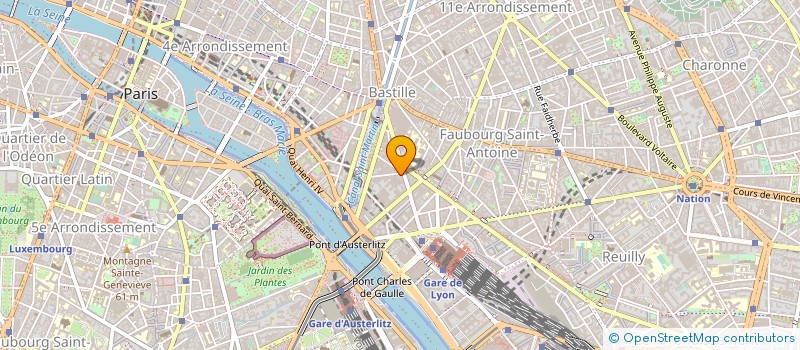 localisation de l'entreprise MADAME CHAN PHIN à PARIS