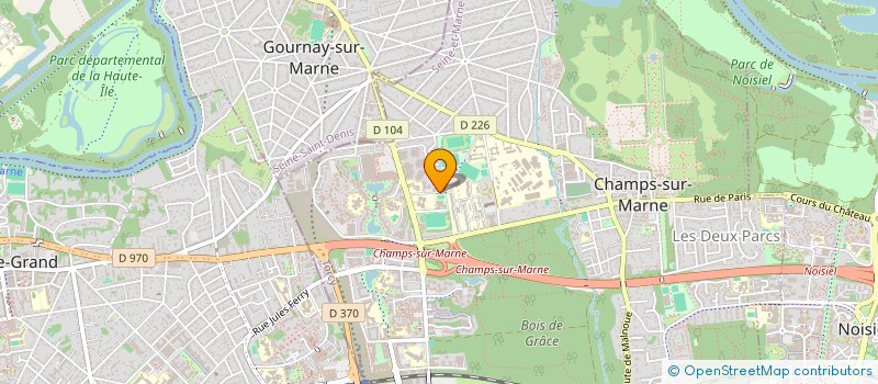 localisation de l'entreprise MADAME CHANA MAKISONGELE KIESE à CHAMPS-SUR-MARNE