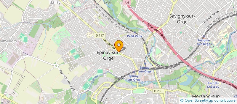 localisation de l'entreprise MADAME CHANCELINE NGAYA  EPINAY-SUR-ORGE