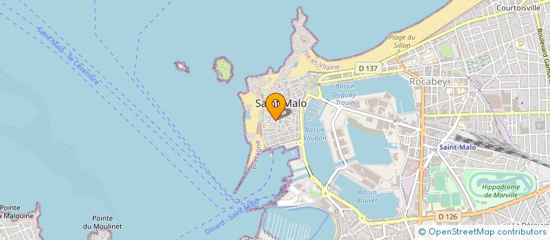 localisation de l'entreprise MADAME CHANDA ABHAY à SAINT-MALO