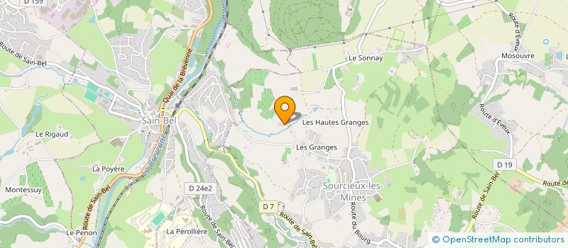 localisation de l'entreprise MADAME CHANDENIE GUPTAR  SOURCIEUX-LES-MINES