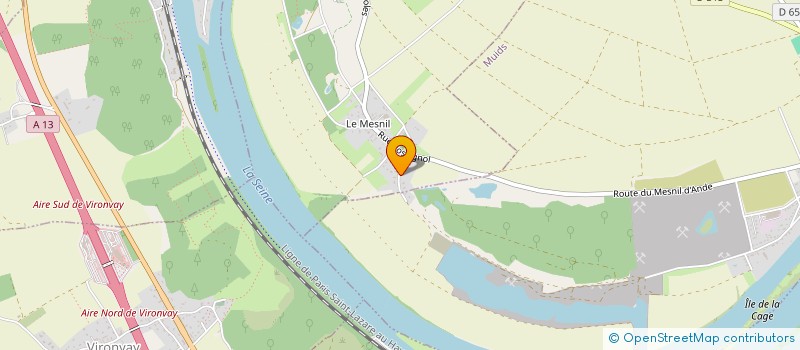 localisation de l'entreprise MADAME CHANEL CHAUVEL  ANDE