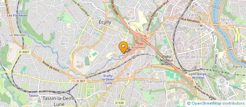 localisation de l'entreprise MADAME CHANEL GHARBI  ECULLY
