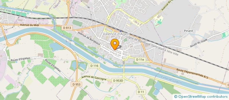 localisation de l'entreprise MADAME CHANEL GIMENEZ à VALENCE