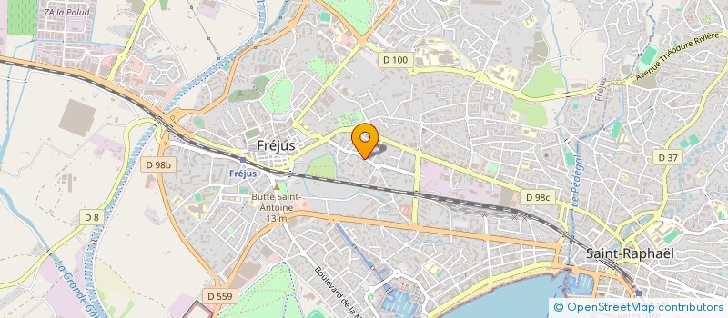 localisation de l'entreprise MADAME CHANEL LEVEL  FREJUS