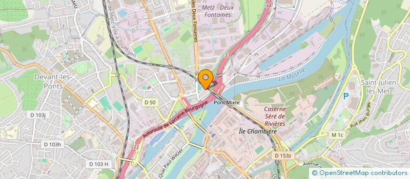 localisation de l'entreprise MADAME CHANEL LOROT SCHECK  METZ