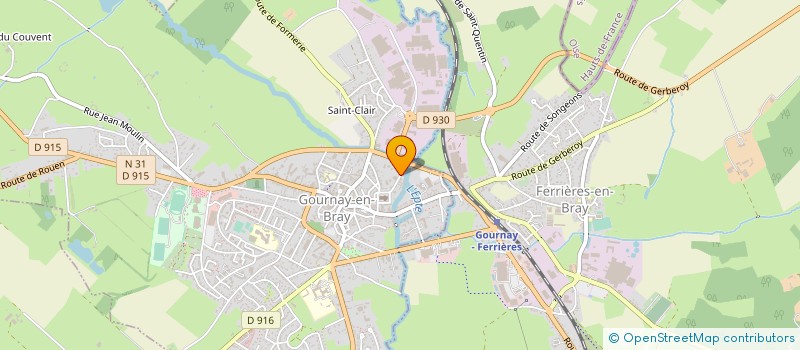 localisation de l'entreprise MADAME CHANEL VAIS  GOURNAY-EN-BRAY