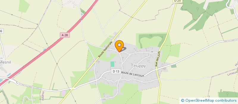 localisation de l'entreprise MADAME CHANEL VAST  HUPPY