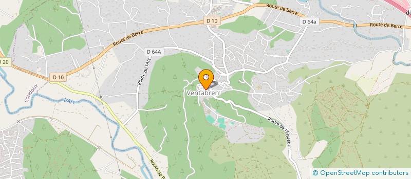 localisation de l'entreprise MADAME CHANELLE COMMIN  VENTABREN