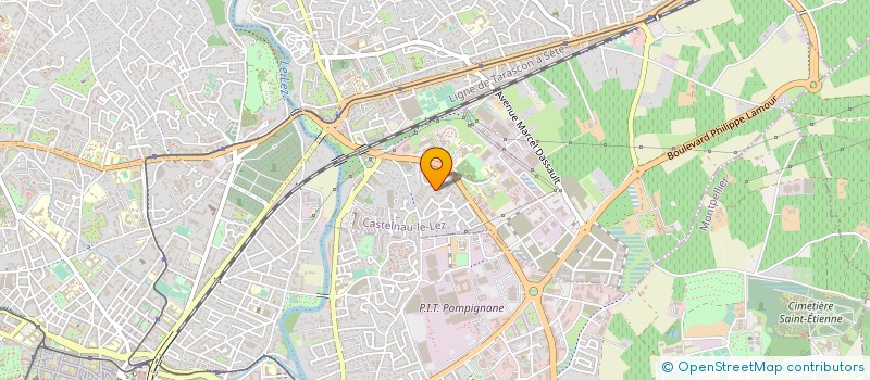 localisation de l'entreprise MADAME CHANELLE KIENER à CASTELNAU-LE-LEZ