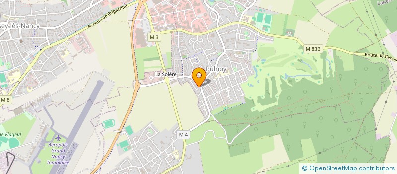 localisation de l'entreprise MADAME CHANELLE MEAUX  PULNOY