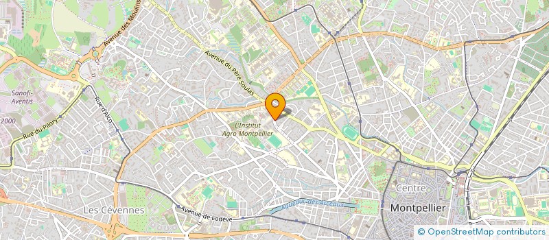 localisation de l'entreprise MADAME CHANESE VIUDES  MONTPELLIER