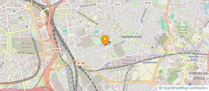 localisation de l'entreprise MADAME CHANEZ AMER YAHIA à LILLE