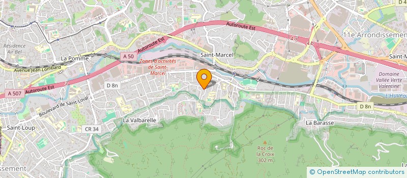 localisation de l'entreprise MADAME CHANEZ AMIROUCHE à MARSEILLE