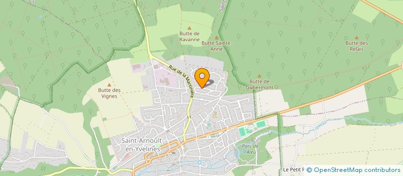 localisation de l'entreprise MADAME CHANEZE DJOUBRI  SAINT-ARNOULT-EN-YVELINES