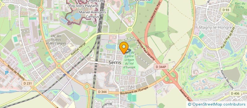 localisation de l'entreprise MADAME CHANG-DAI HUYNH  SERRIS