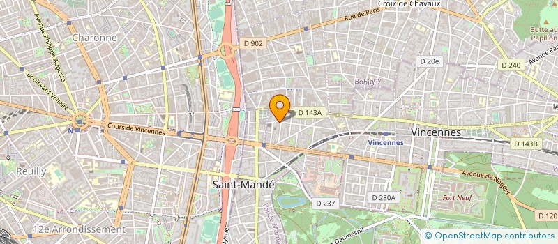 localisation de l'entreprise MADAME CHANG YIN  VINCENNES