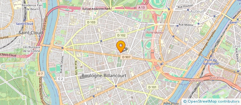 localisation de l'entreprise MADAME CHANI KABLA à BOULOGNE-BILLANCOURT