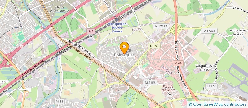 localisation de l'entreprise MADAME CHANNEL BENCHEMOUL à LATTES