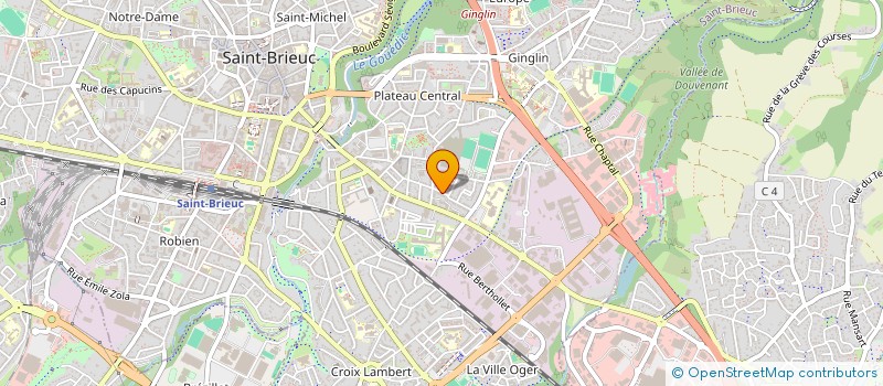 localisation de l'entreprise MADAME CHANNIDA SARAM à SAINT-BRIEUC