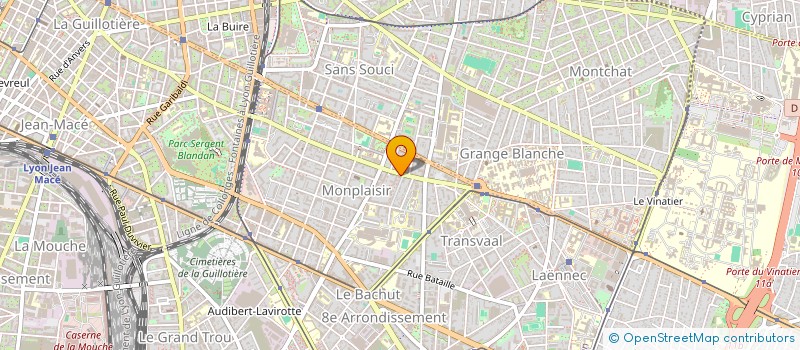 localisation de l'entreprise MADAME CHANNY EM  LYON