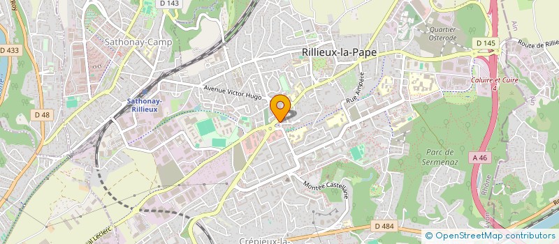 localisation de l'entreprise MADAME CHANTA ROS  RILLIEUX-LA-PAPE