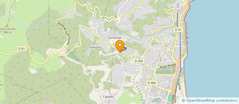 localisation de l'entreprise MADAME CHANTAL ACQUATELLA à BASTIA