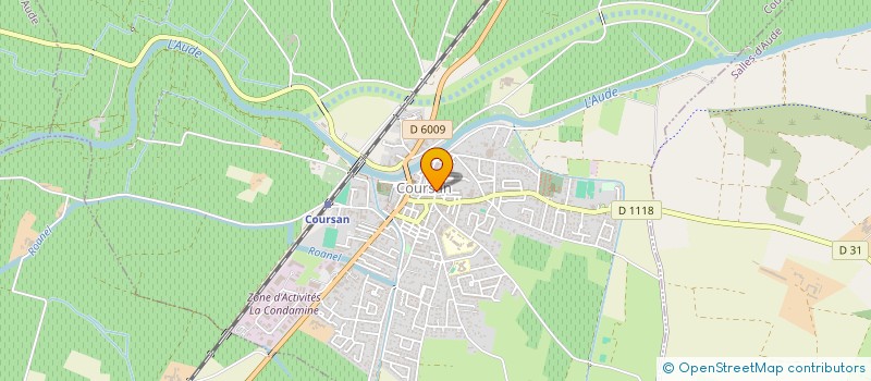 localisation de l'entreprise MADAME CHANTAL ALAUX  COURSAN