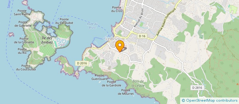 localisation de l'entreprise MADAME CHANTAL ALGOUD à SIX-FOURS-LES-PLAGES