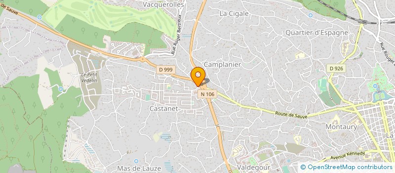 localisation de l'entreprise MADAME CHANTAL AMASSE à NIMES