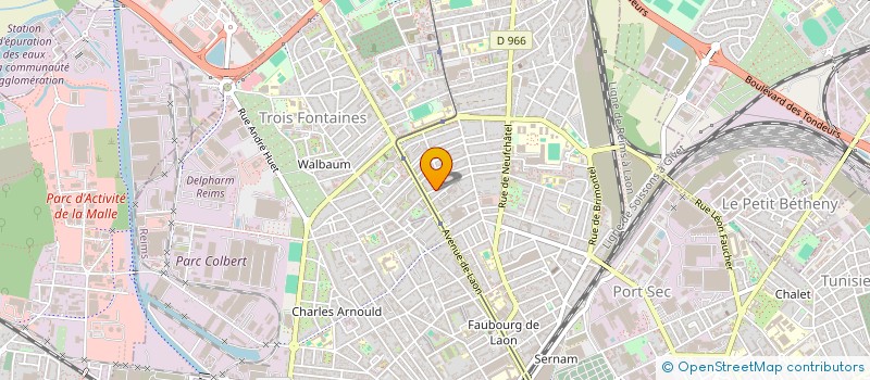 localisation de l'entreprise MADAME CHANTAL ANTONA  REIMS