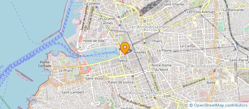 localisation de l'entreprise MADAME CHANTAL ARCA à MARSEILLE