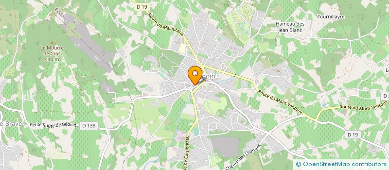 localisation de l'entreprise MADAME CHANTAL AUBERT  FLASSAN