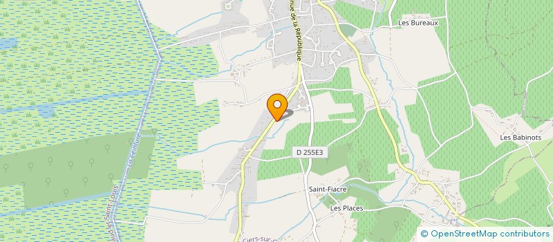 localisation de l'entreprise MADAME CHANTAL AUBRY  SAINT-CIERS-SUR-GIRONDE